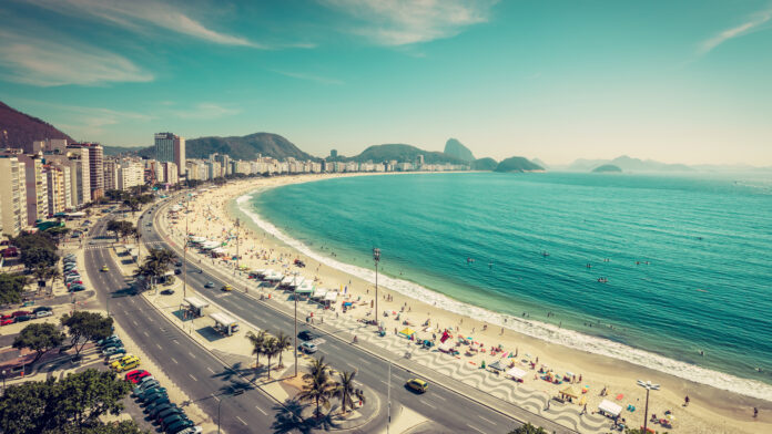Copacabana Beach and Sugar Loaf Mountain, Rio de Janeiro